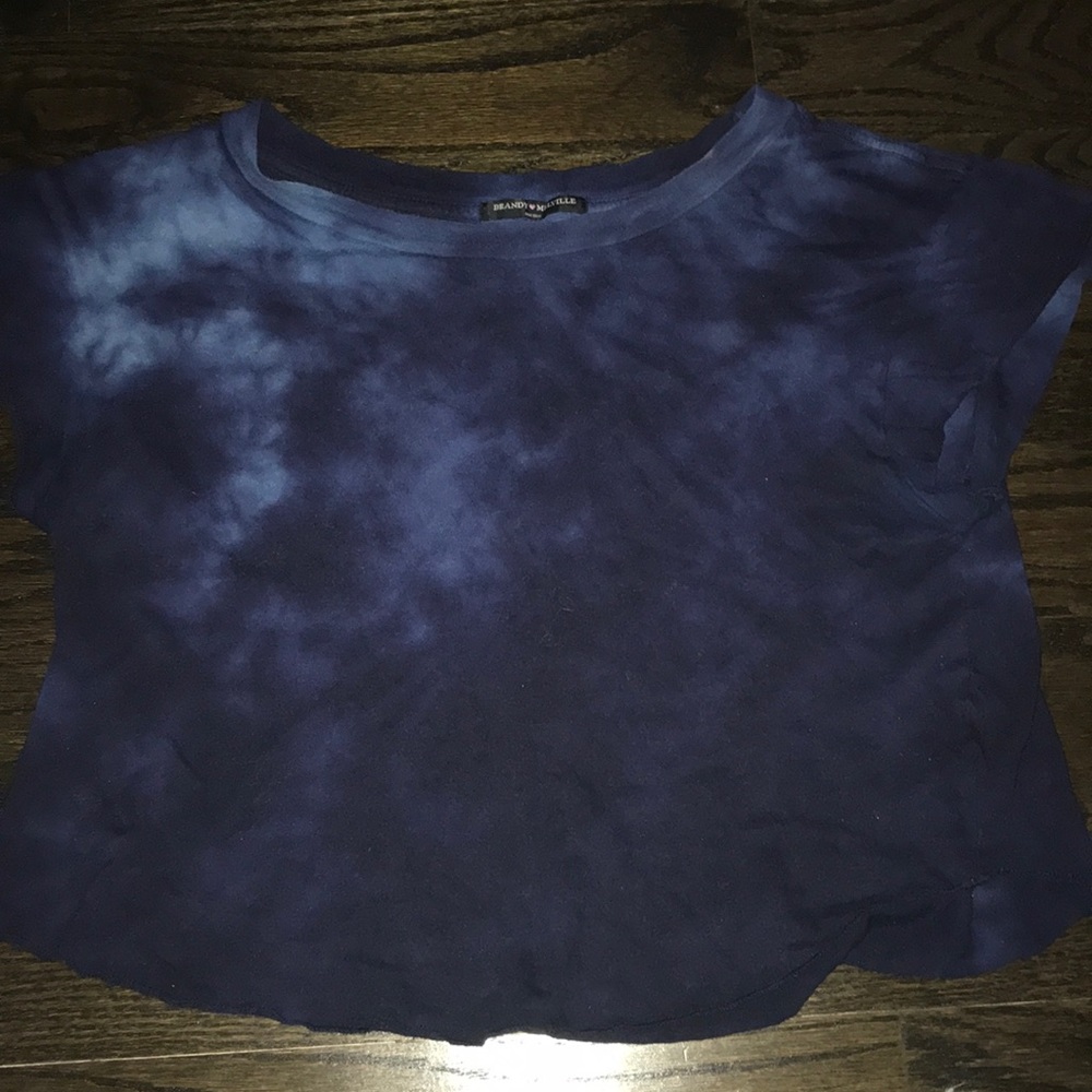 Brandy Melville tie dye crop top